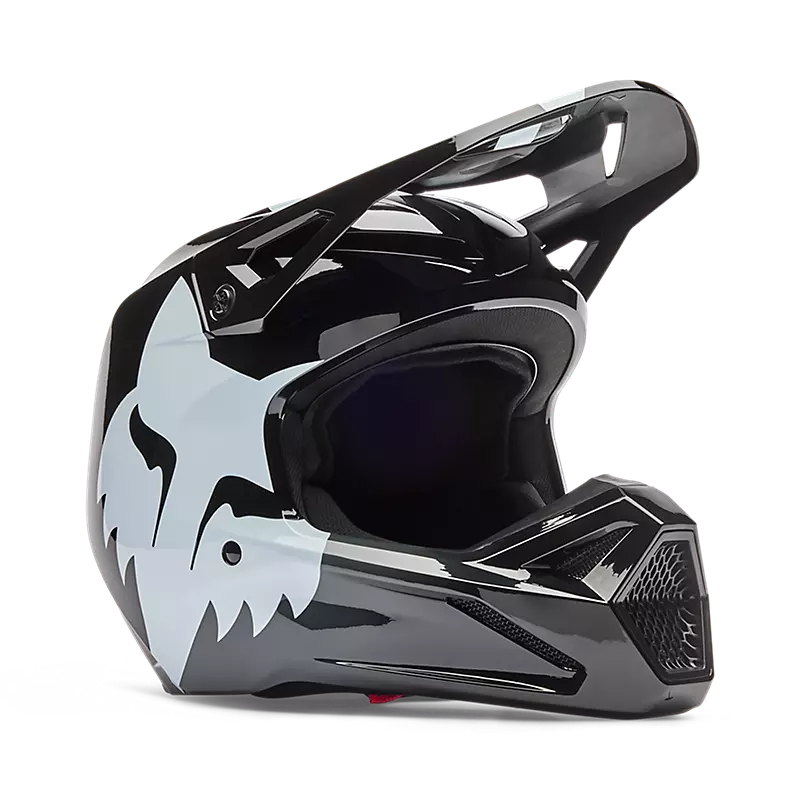 Casco Moto V1 Shield Negro Fox | Casco Moto Fox casco fox racing motocross mtb