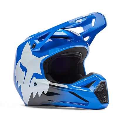 Casco Moto V1 Shield Azul Fox | Casco Moto Fox casco fox racing motocross mtb