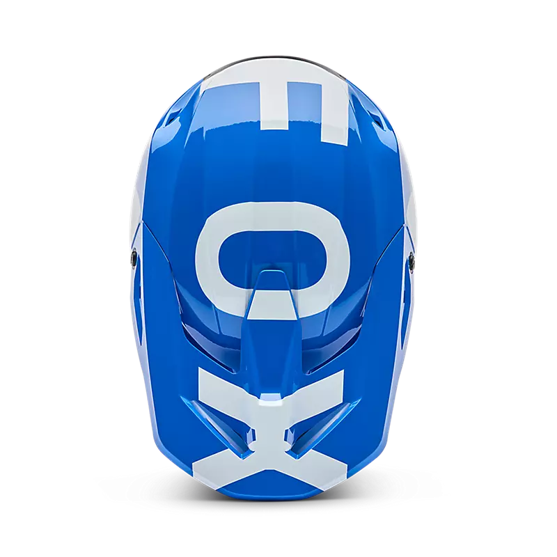 Casco Moto V1 Shield Azul Fox | Casco Moto Fox casco fox racing motocross mtb