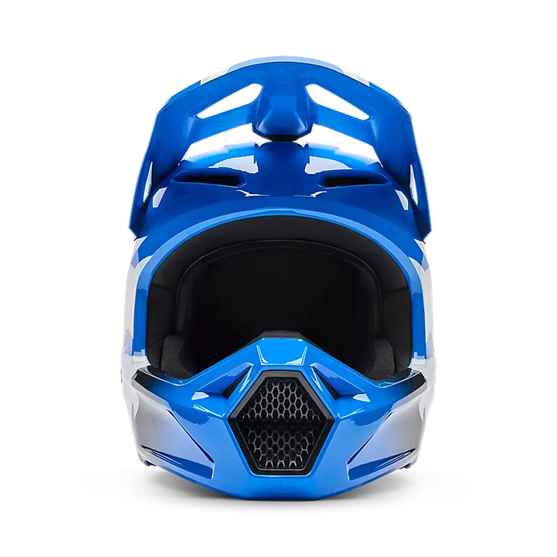 Casco Moto V1 Shield Azul Fox | Casco Moto Fox casco fox racing motocross mtb