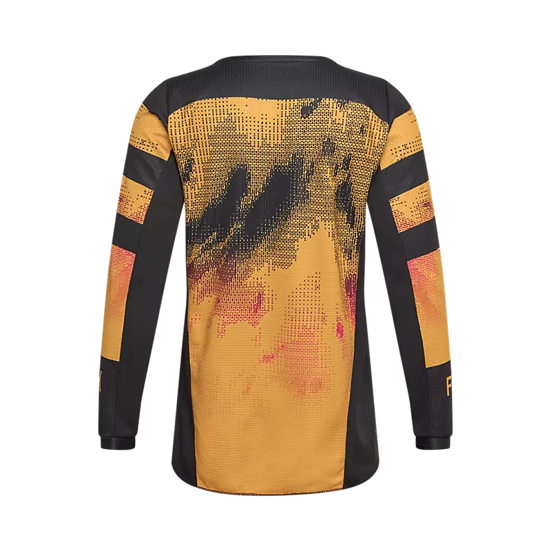 Polera Moto Niño Kairos 180 Amarillo Fox polera moto fox motocross