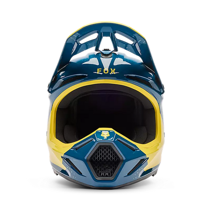 Casco Moto V3 Tine Azul Fox | Casco Moto Fox casco fox racing motocross mtb
