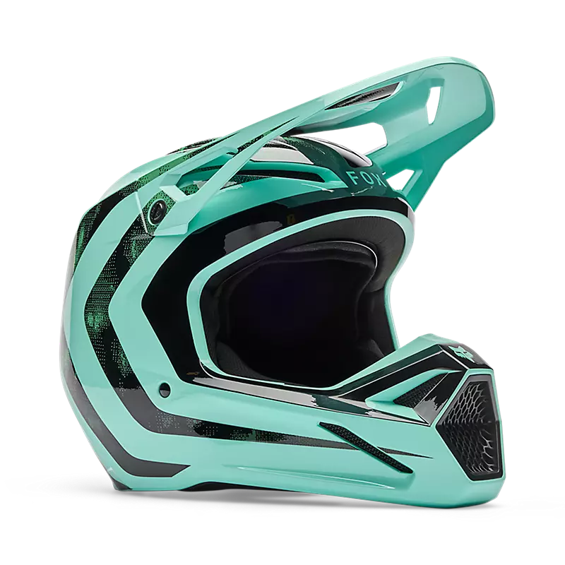 Casco Moto V1 Kairos Azul Fox | Casco Moto Fox casco fox racing motocross mtb
