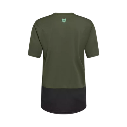 Polera Bicicleta Ranger Wordmark Verde Fox polera bicicleta fox mtb