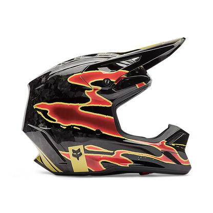 Casco Moto V3 RS Inning Negro Fox | Casco Moto Fox casco fox racing motocross mtb