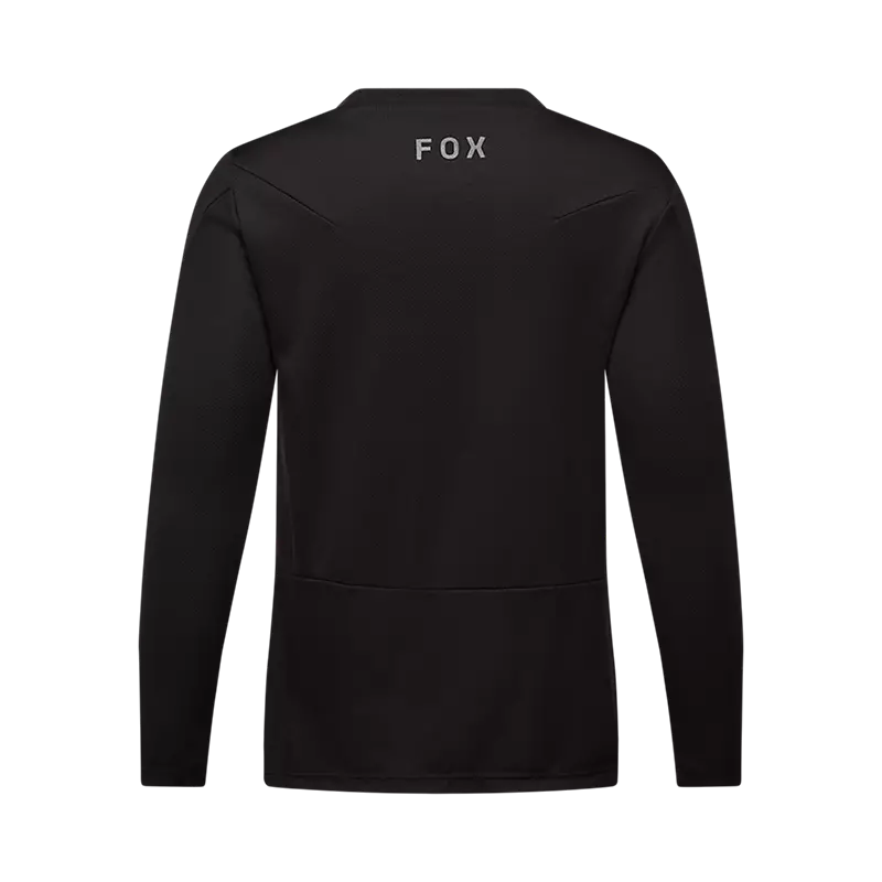 Polera Bicicleta Niño Ranger Head Negro Fox polera bicicleta fox mtb