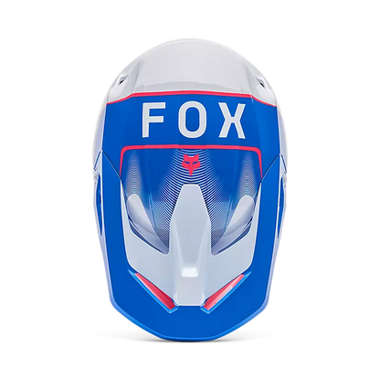 Casco Moto V1 Collect Azul/Blanco Fox | Casco Moto Fox casco fox racing motocross mtb