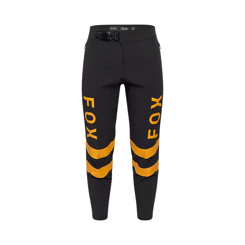 Pantalon Fox Bicicleta Niño Ranger Kairos para Bicicleta Negro/Amarillo