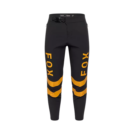 Pantalon Fox Bicicleta Niño Ranger Kairos para Bicicleta Negro/Amarillo