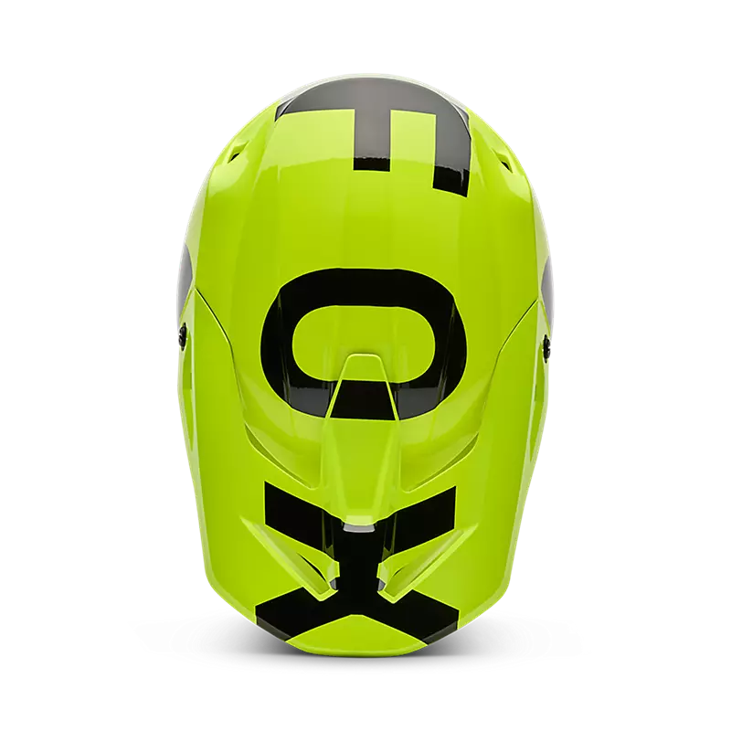 Casco Moto V1 Shield Amarillo Fox | Casco Moto Fox casco fox racing motocross mtb