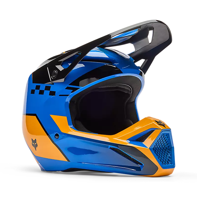 Casco Moto V1 Collect Azul Fox | Casco Moto Fox casco fox racing motocross mtb