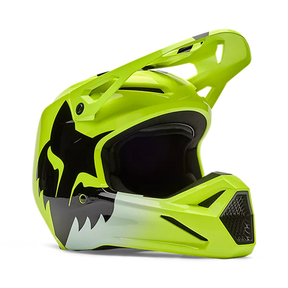 Casco Moto V1 Shield Amarillo Fox | Casco Moto Fox casco fox racing motocross mtb