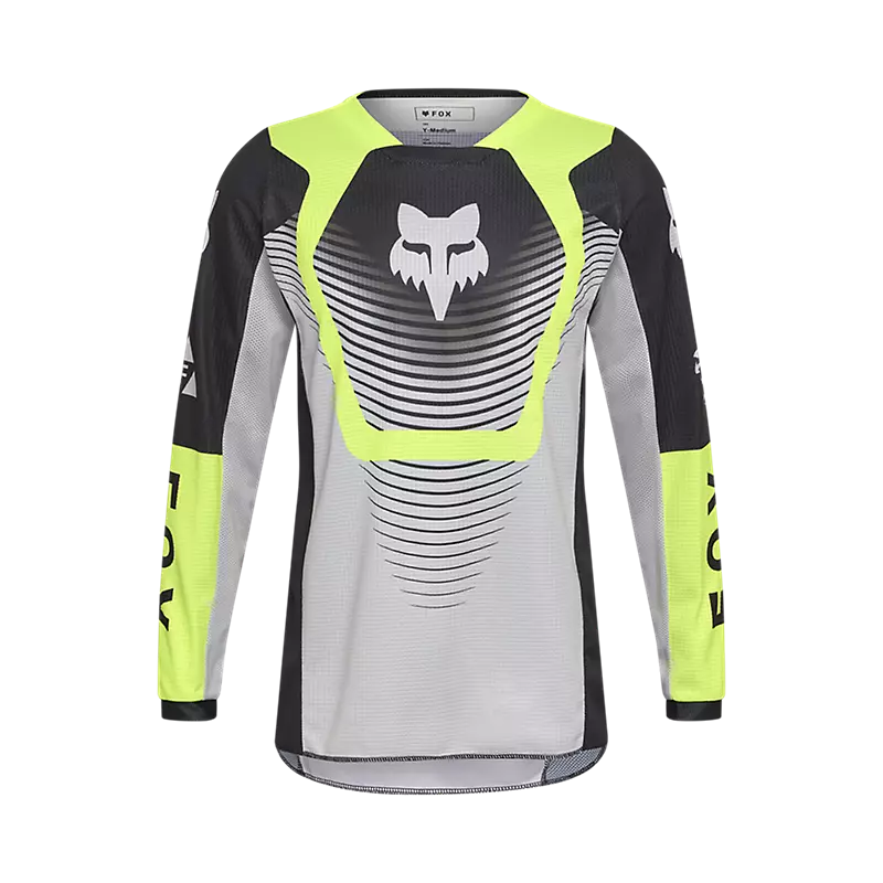 Polera Moto Niño 180 Collect Amarillo/Negro Fox polera moto fox motocross
