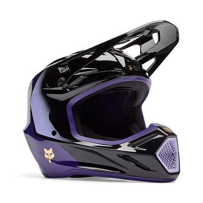 Casco Moto V3 Drip Morado Fox | Casco Moto Fox casco fox racing motocross mtb