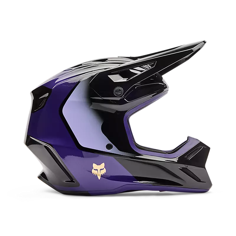 Casco Moto V3 Drip Morado Fox | Casco Moto Fox casco fox racing motocross mtb