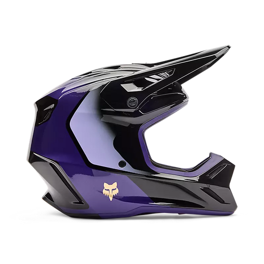 Casco Moto V3 Drip Morado Fox | Casco Moto Fox casco fox racing motocross mtb