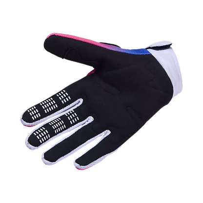 Guantes Moto Niño 180 Collect Azul/Rosado Fox - imagen 2