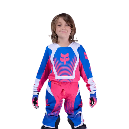 Polera Moto Niño 180 Collect Rosado Fox polera moto fox motocross