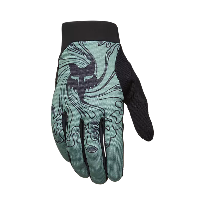 Guantes Bicicleta Ranger Frequency Verde Fox