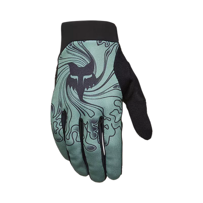 Guantes Bicicleta Ranger Frequency Verde Fox