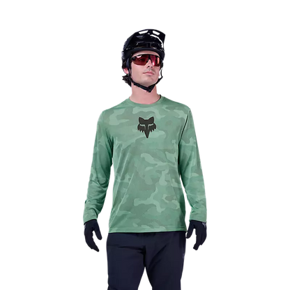 Polera Bicicleta Ranger TruDri™ Verde Fox polera bicicleta fox mtb