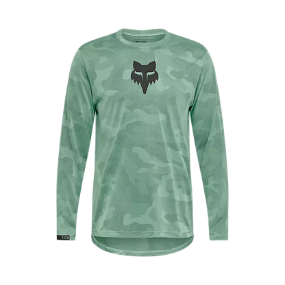 Polera Bicicleta Ranger TruDri™ Verde Fox polera bicicleta fox mtb