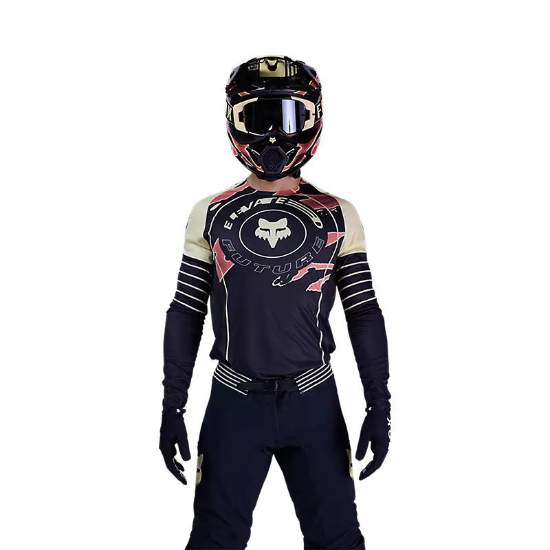 Polera Moto Flexair Inning Negro Fox polera moto fox motocross