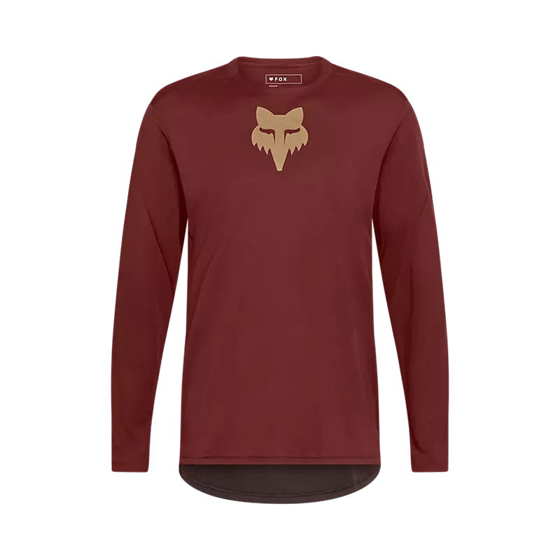 Polera Bicicleta Ranger Head Rojo Fox polera bicicleta fox mtb