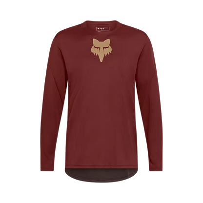 Polera Bicicleta Ranger Head Rojo Fox polera bicicleta fox mtb