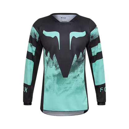 Polera Moto Niño Kairos 180 Azul Fox polera moto fox motocross