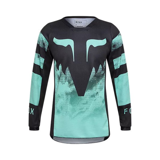 Polera Moto Niño Kairos 180 Azul Fox polera moto fox motocross