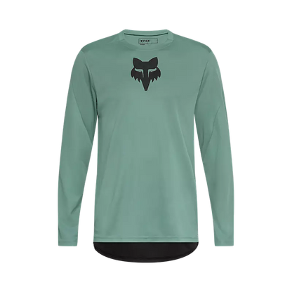 Polera Bicicleta Ranger Head Verde Fox polera bicicleta fox mtb