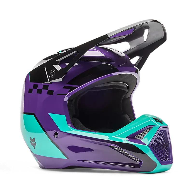 Casco Moto V1 Collect Morado Fox | Casco Moto Fox casco fox racing motocross mtb