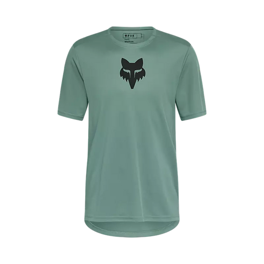 Polera Bicicleta Ranger Head Verde Fox polera bicicleta fox mtb