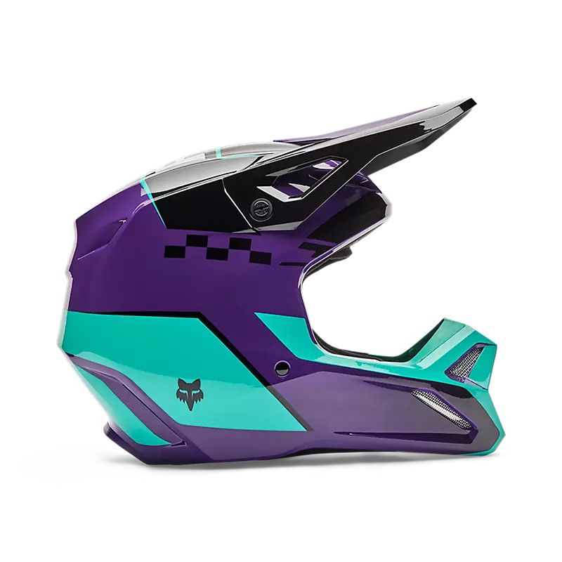 Casco Moto V1 Collect Morado Fox | Casco Moto Fox casco fox racing motocross mtb