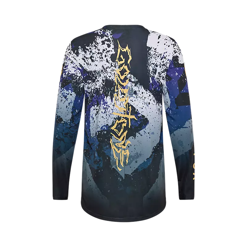 Polera Bicicleta Flexair Goldstone Special Edition Azul Fox polera bicicleta fox mtb