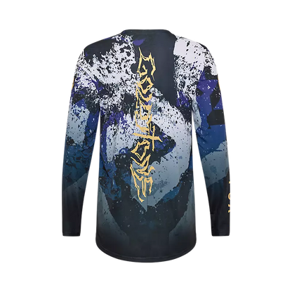 Polera Bicicleta Flexair Goldstone Special Edition Azul Fox polera bicicleta fox mtb