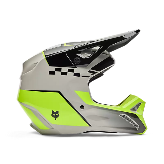 Casco Moto V1 Collect Amarillo/Negro Fox | Casco Moto Fox casco fox racing motocross mtb