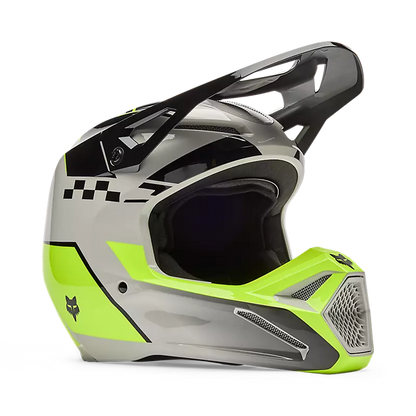 Casco Moto V1 Collect Amarillo/Negro Fox | Casco Moto Fox casco fox racing motocross mtb