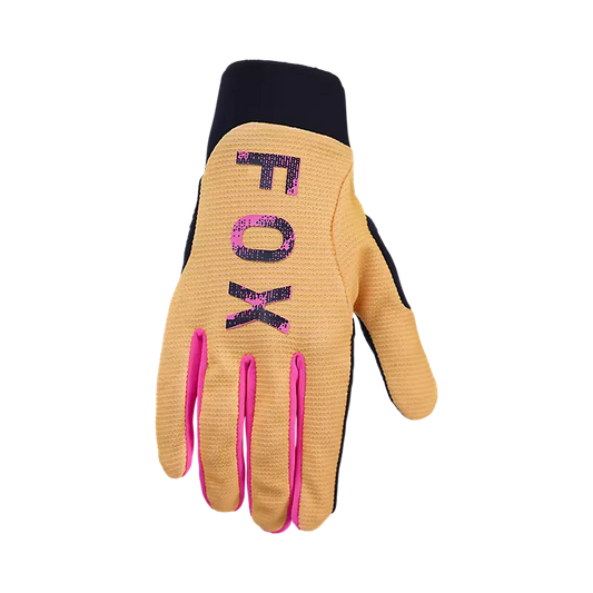 Guantes Bicicleta Niño Ranger Kairos Amarillo Fox