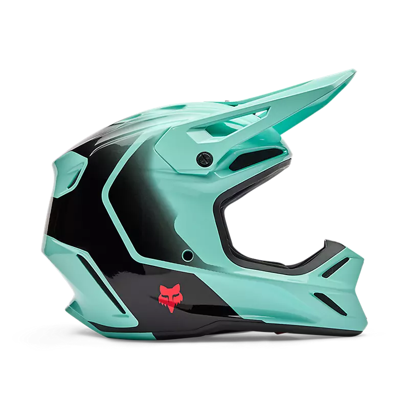 Casco Moto V3 Drip Azul Fox | Casco Moto Fox casco fox racing motocross mtb