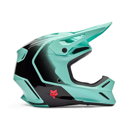 Casco Moto V3 Drip Azul Fox | Casco Moto Fox casco fox racing motocross mtb