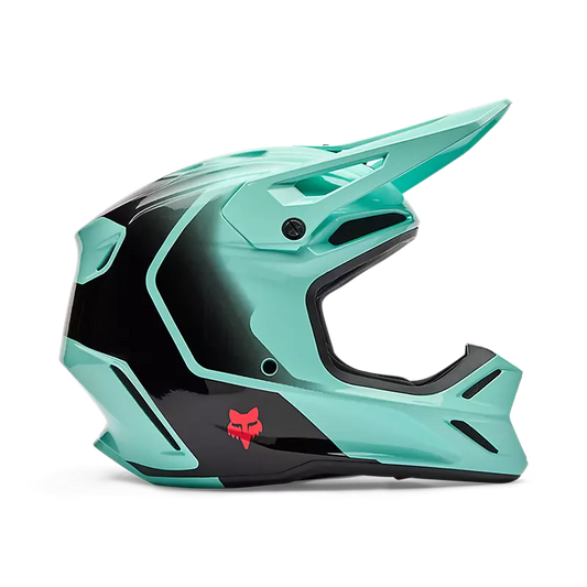 Casco Moto V3 Drip Azul Fox | Casco Moto Fox casco fox racing motocross mtb