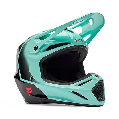 Casco Moto V3 Drip Azul Fox | Casco Moto Fox casco fox racing motocross mtb