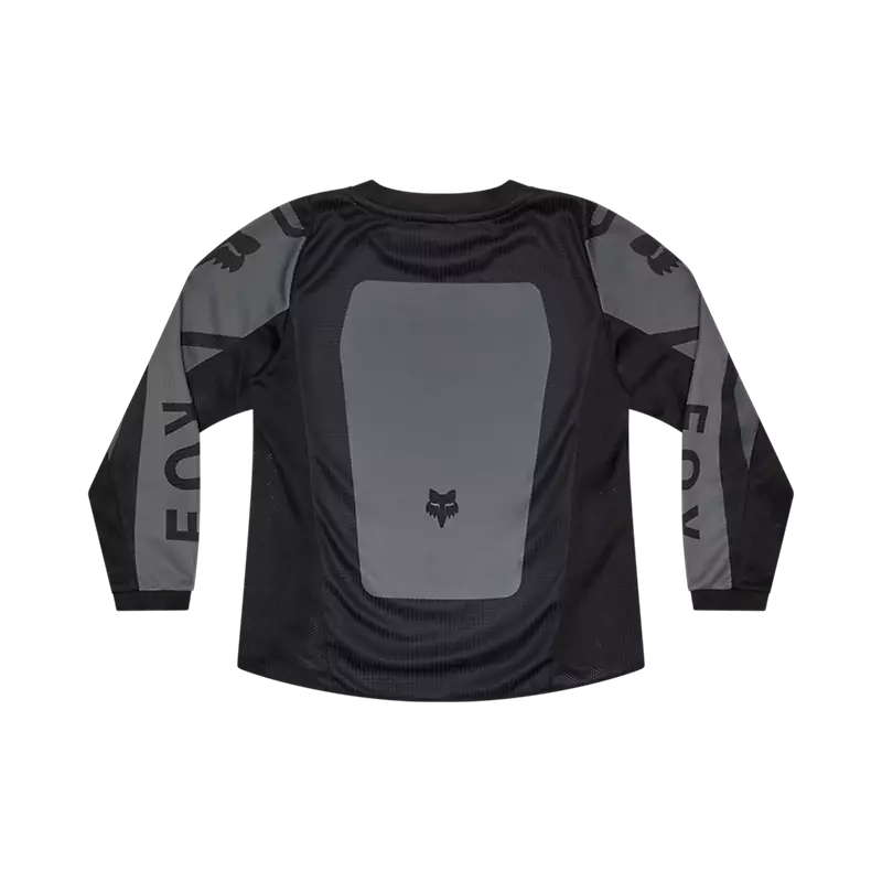 Polera Moto Niño 180 Shield Negro Fox polera moto fox motocross