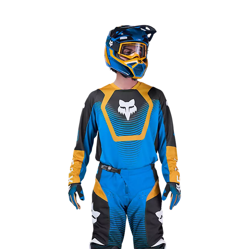 Polera Moto 180 Collect Azul Fox polera moto fox motocross