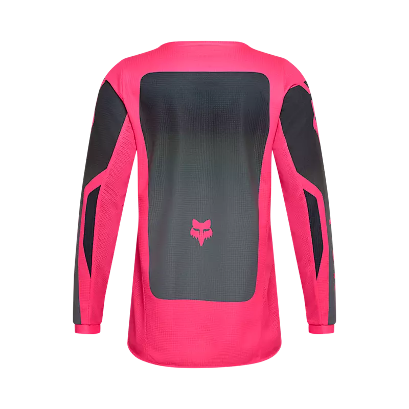Polera Moto Niño 180 Shield Negro/Rosado Fox polera moto fox motocross