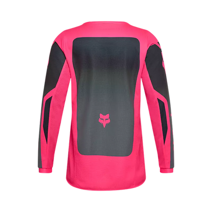 Polera Moto Niño 180 Shield Negro/Rosado Fox polera moto fox motocross