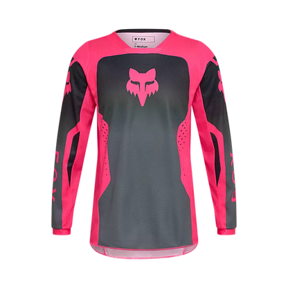 Polera Moto Niño 180 Shield Negro/Rosado Fox polera moto fox motocross
