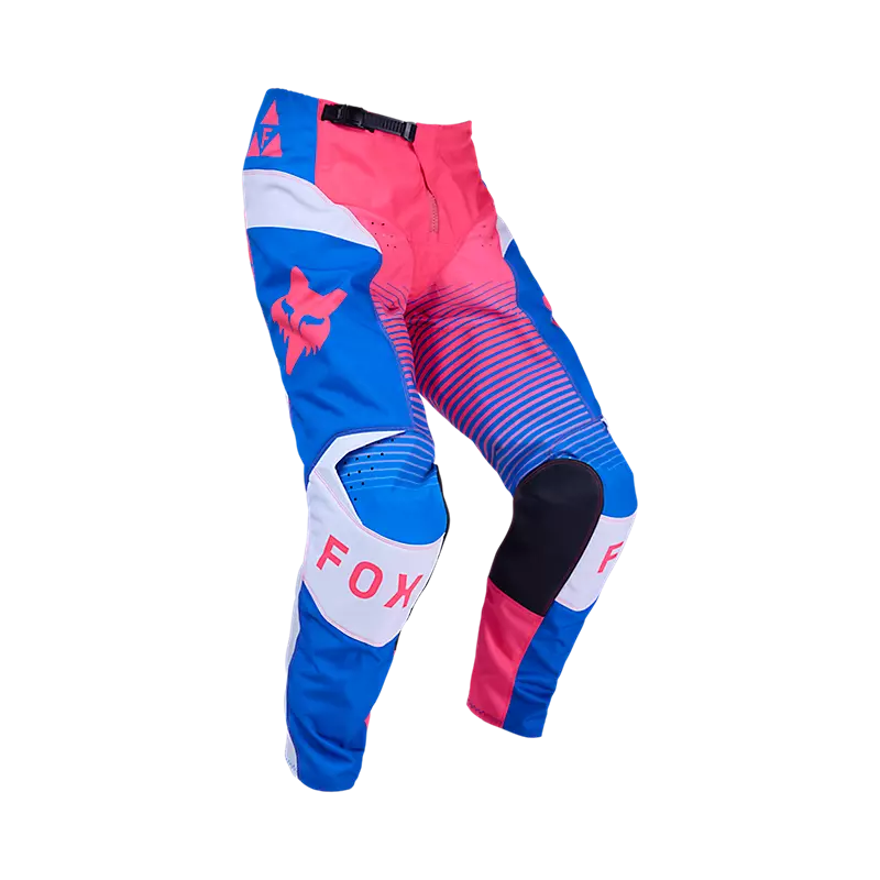 Pantalon Fox Moto 180 Collect para Moto Azul/Rosado